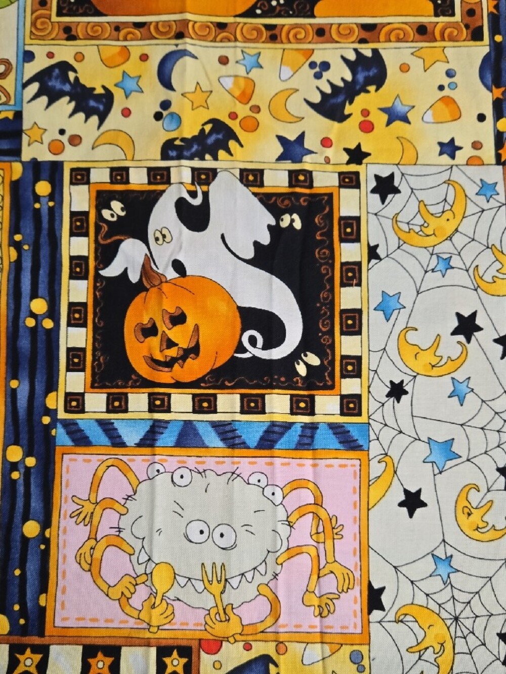 ๐๐๐2006 Witch Hazel's Pumpkin Patch Alexander Henry Fabrics Collection 1/2 Yd - Picture 6 of 8